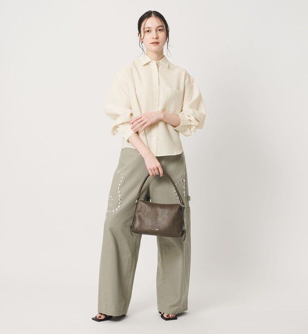 BEAUTY&YOUTH UNITED ARROWS「シアー バックタック シャツ 吸水速乾」|シャツ・ブラウス|OFF WHITE