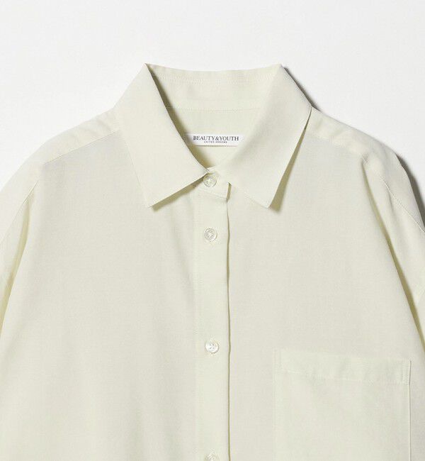 BEAUTY&YOUTH UNITED ARROWS「シアー バックタック シャツ 吸水速乾」|シャツ・ブラウス|