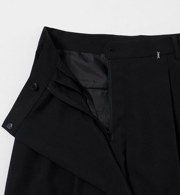 BEAUTY&YOUTH UNITED ARROWS「ポプリン 2タック ラップパンツ ウォッシャブル 吸水速乾 接触冷感」|その他|