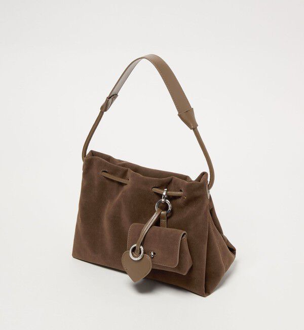 BEAUTY&YOUTH UNITED ARROWS「スエードライク チャーム ドロスト バッグ」|ショルダー・メッセンジャー|