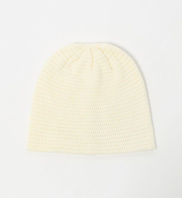 BEAUTY&YOUTH UNITED ARROWS「シンプル コットン ニットキャップ」|ニット帽|OFF WHITE