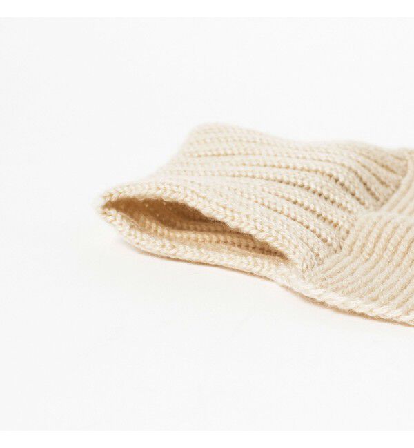 BEAMSBOY「段リブ チビ ストール」|マフラー|