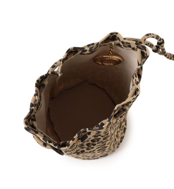 Ray BEAMS 「【WEB限定】 Hashibami / スエード ボンサック ポシェット」|ハンドバッグ|