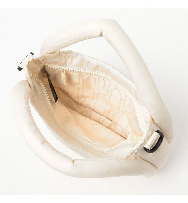 Ray BEAMS 「【WEB限定】HUNTER / フレイムド パファー ミディ ホーボー」|ハンドバッグ|