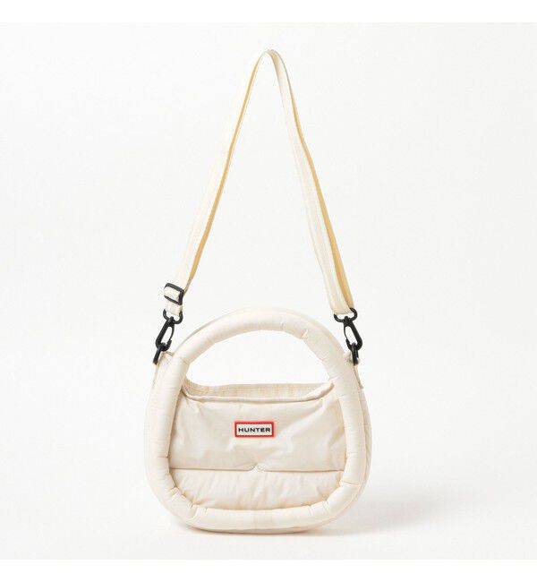 Ray BEAMS 「【WEB限定】HUNTER / フレイムド パファー ミディ ホーボー」|ハンドバッグ|