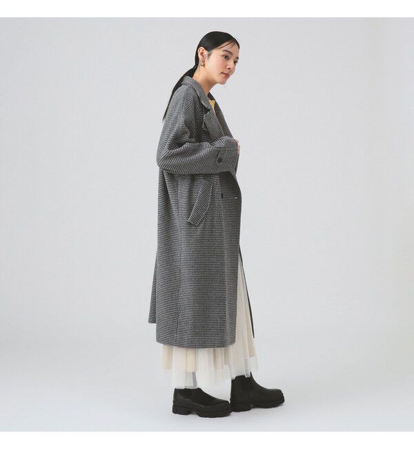 Ray BEAMS 「スタンドカラー ダブル コート」|その他|