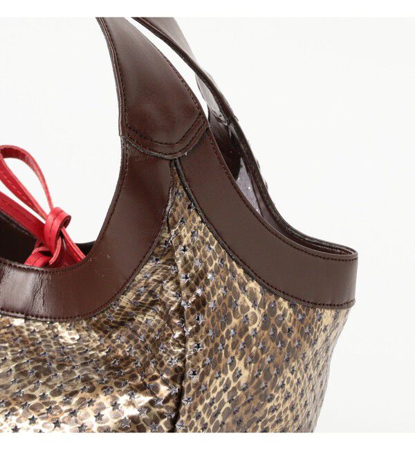 Ray BEAMS 「☆パンチング バッグ」|ハンドバッグ|