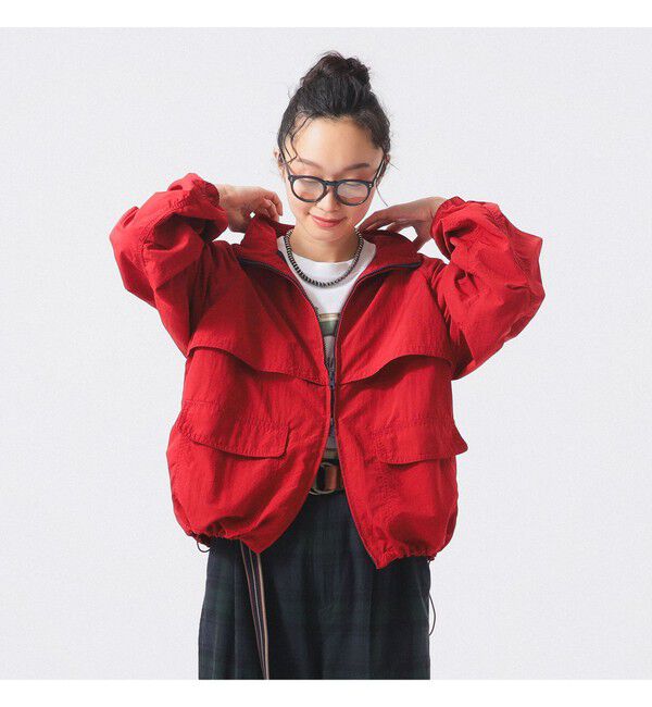 BEAMSBOY「ナイロン パッカブル フード ジャケット」|ブルゾン・スタジャン|