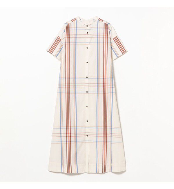 BEAMSBOY「ボーイ ビッグ タータン ワンピース」|ワンピース|