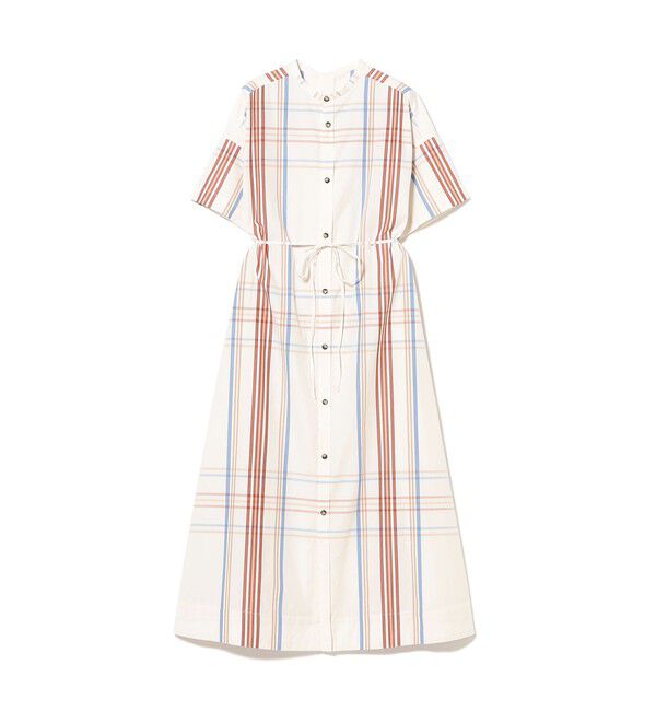 BEAMSBOY「ボーイ ビッグ タータン ワンピース」|ワンピース|