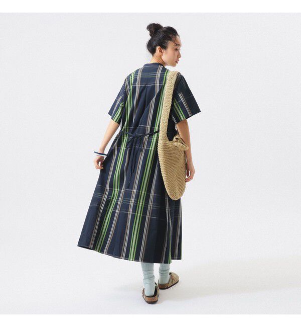 BEAMSBOY「ボーイ ビッグ タータン ワンピース」|ワンピース|