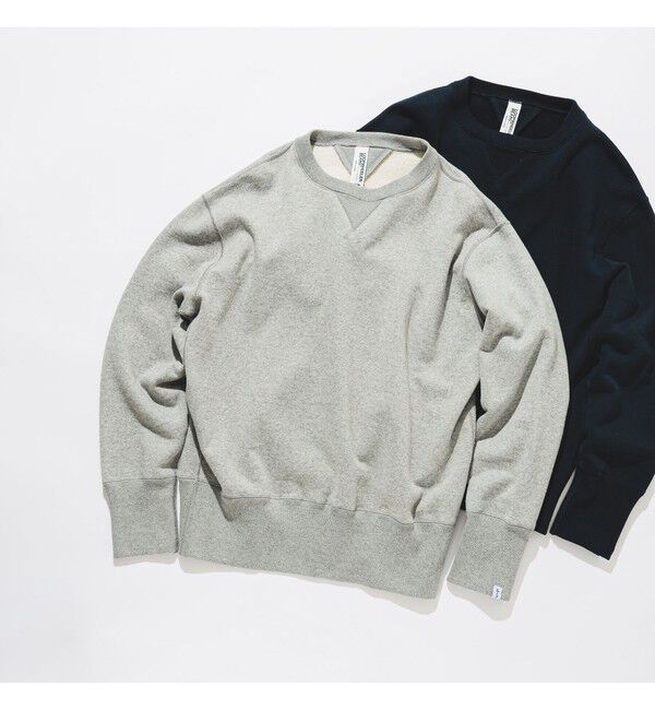 BEAMS PLUS「LOOPWHEELER &times; BEAMS PLUS / 別注 Super Heavy Weight Sweat Crew Neck」|スウェット・ジャージ|