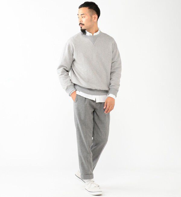 BEAMS PLUS「LOOPWHEELER &times; BEAMS PLUS / 別注 Super Heavy Weight Sweat Crew Neck」|スウェット・ジャージ|