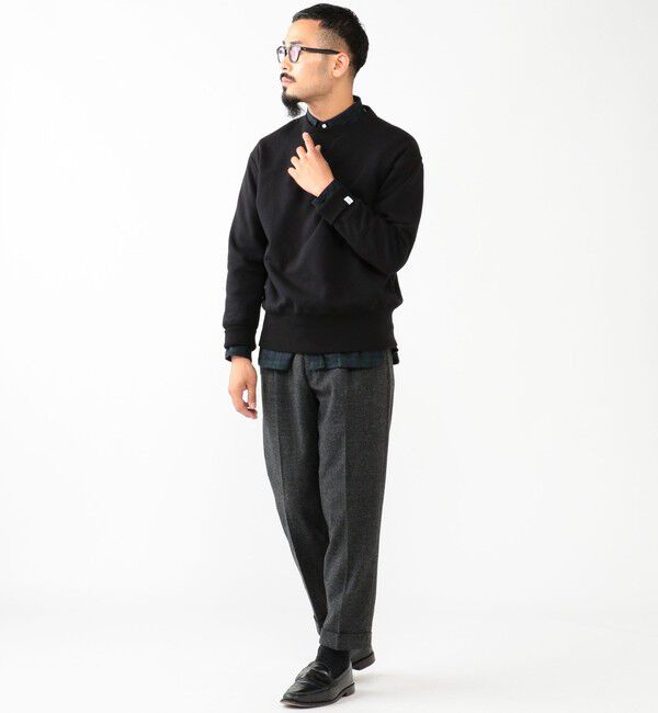 BEAMS PLUS「LOOPWHEELER &times; BEAMS PLUS / 別注 Super Heavy Weight Sweat Crew Neck」|スウェット・ジャージ|