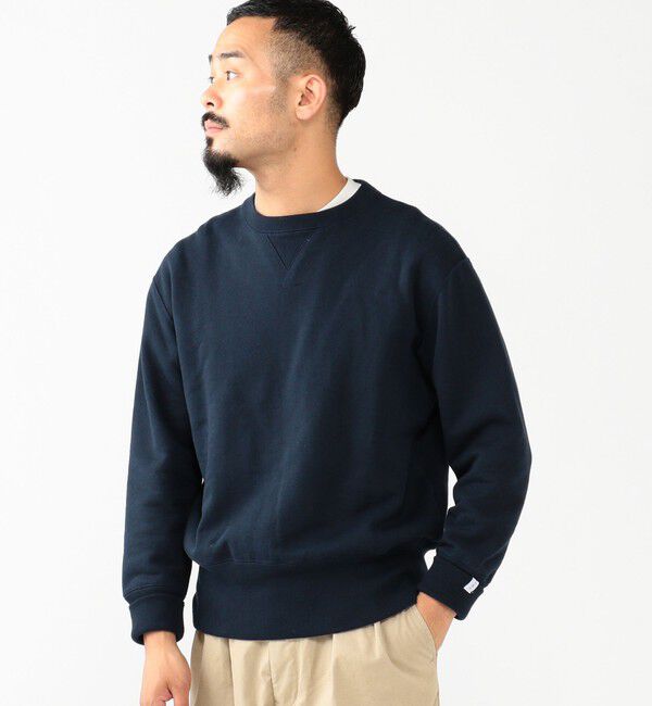 BEAMS PLUS「LOOPWHEELER &times; BEAMS PLUS / 別注 Super Heavy Weight Sweat Crew Neck」|スウェット・ジャージ|