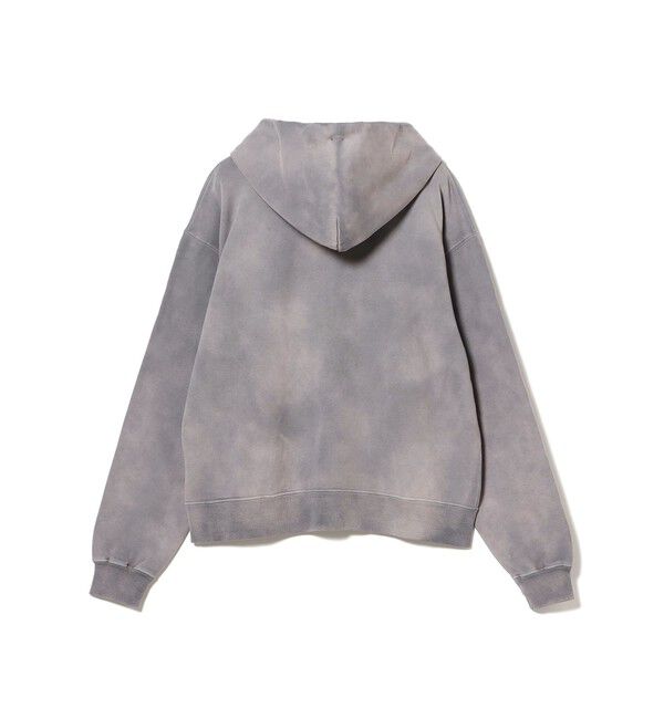 BEAMS「ワイドショートフィット フェード フルジップ フーディー」|スウェット・ジャージ|