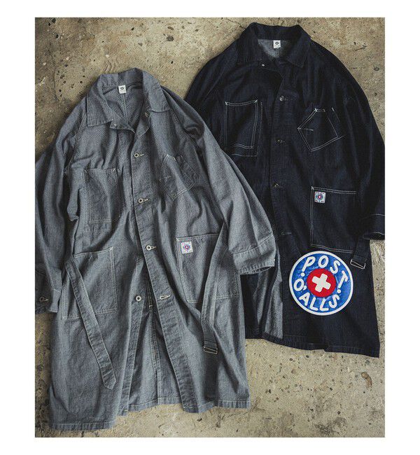 BEAMS PLUS「【別注】POST OVERALLS  / Shop Coat」|ダッフルコート|