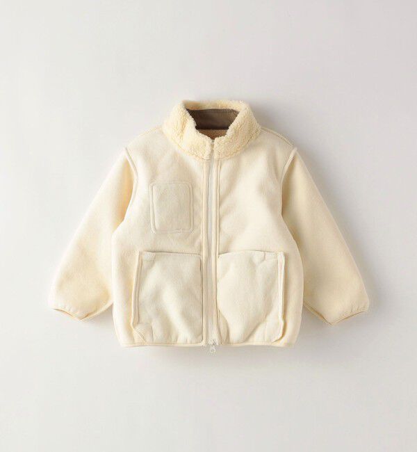 SHIPS Colors 「【SHIPS Colors別注】WOODS:スタンド ボア ブルゾン（80cm~130cm）」|その他|