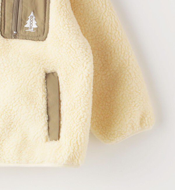 SHIPS Colors 「【SHIPS Colors別注】WOODS:スタンド ボア ブルゾン（80cm~130cm）」|その他|