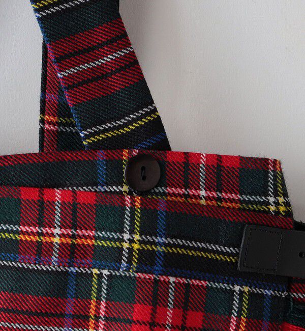 SHIPS KIDS「O'NEIL of DUBLIN:100～130cm / ウール チェック キルト スカート」|台形|