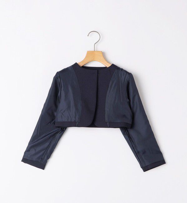 SHIPS KIDS「SHIPS KIDS:110～130cm /セレモニー  ボレロ ジャケット」|ボレロ|