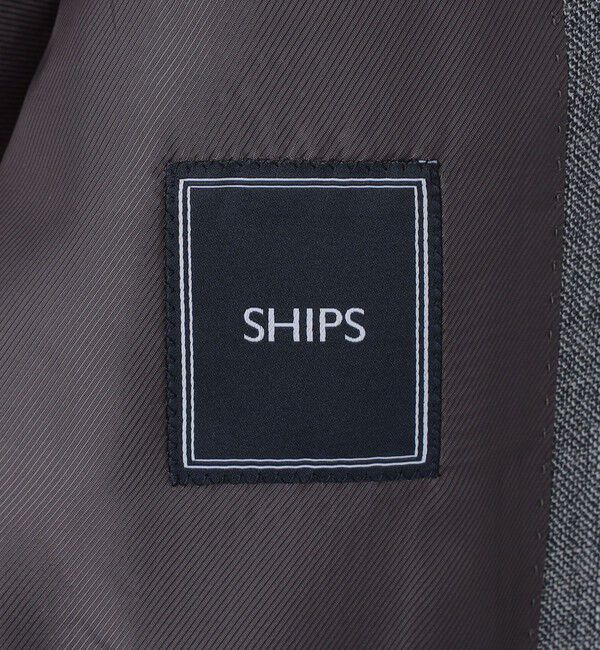 SHIPS「SHIPS: CANONICO シャークスキン ジャケット」|テーラードジャケット|