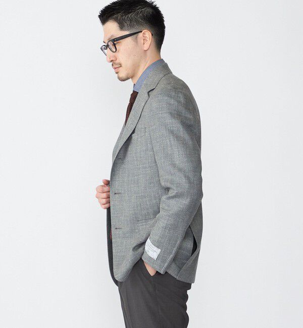 SHIPS「SHIPS: CANONICO シャークスキン ジャケット」|テーラードジャケット|