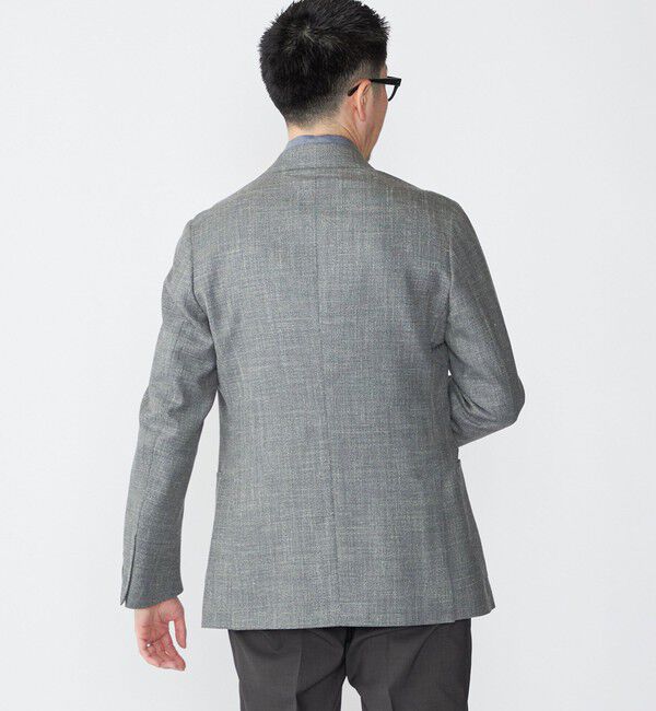 SHIPS「SHIPS: CANONICO シャークスキン ジャケット」|テーラードジャケット|