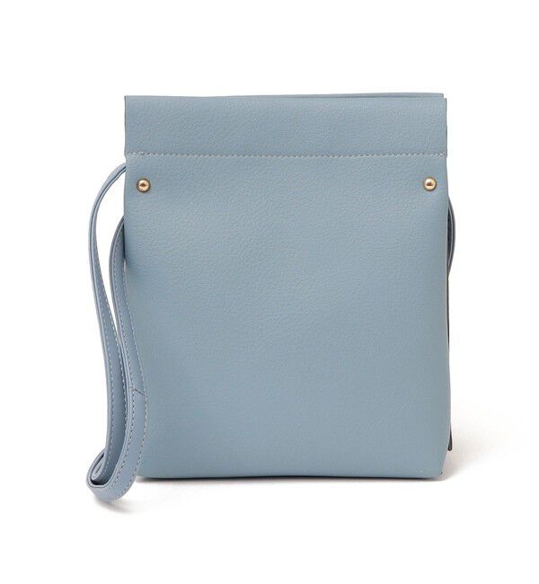 SHIPS any「SHIPS any: スタッズ スクエア ショルダー バッグ」|ショルダー・メッセンジャー|