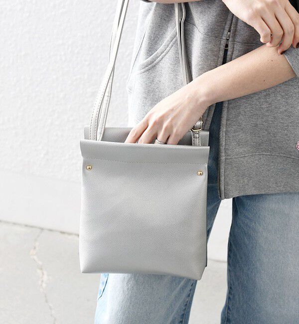 SHIPS any「SHIPS any: スタッズ スクエア ショルダー バッグ」|ショルダー・メッセンジャー|