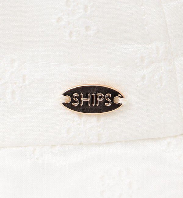 SHIPS KIDS「SHIPS KIDS:〈UVカット〉ベビー レース ハット」|ハット|