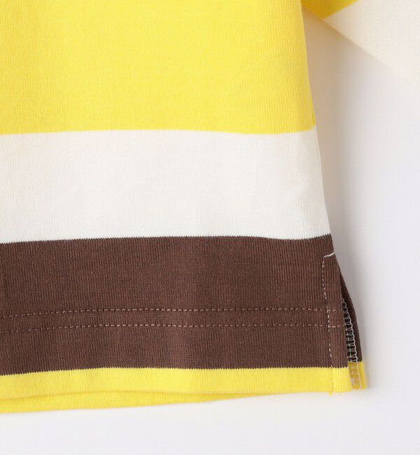 SHIPS KIDS「SHIPS KIDS:85～95cm/ マルチ ボーダー ロングスリーブ Tシャツ」|Tシャツ・カットソー|