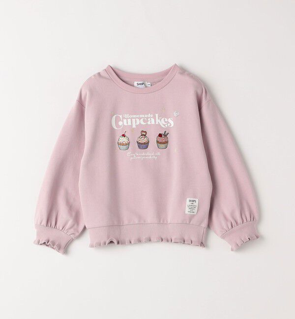 SHIPS Colors 「SHIPS Colors:〈洗濯機可能〉100～130cm / エンブロイダリー スウェット」|スウェット・ジャージ|