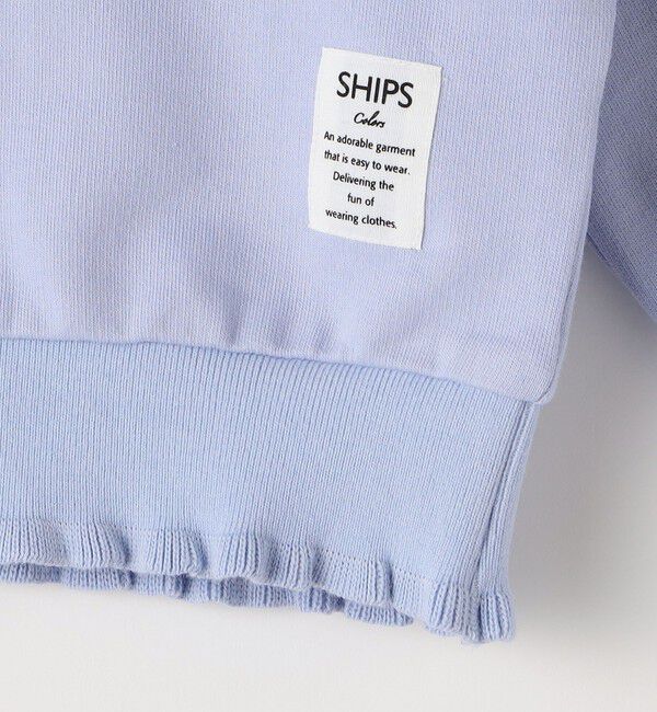 SHIPS Colors 「SHIPS Colors:〈洗濯機可能〉100～130cm / エンブロイダリー スウェット」|スウェット・ジャージ|