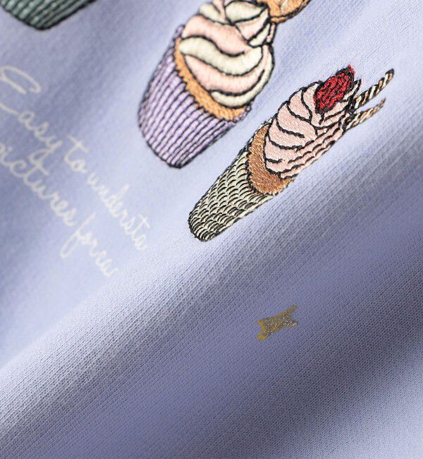 SHIPS Colors 「SHIPS Colors:〈洗濯機可能〉100～130cm / エンブロイダリー スウェット」|スウェット・ジャージ|