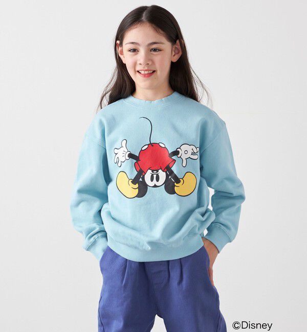 SHIPS any「SHIPS any: /ミッキーマウス/ ポージング スウェット <KIDS>」|スウェット・ジャージ|