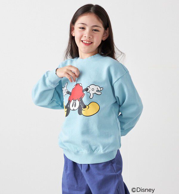 SHIPS any「SHIPS any: /ミッキーマウス/ ポージング スウェット <KIDS>」|スウェット・ジャージ|