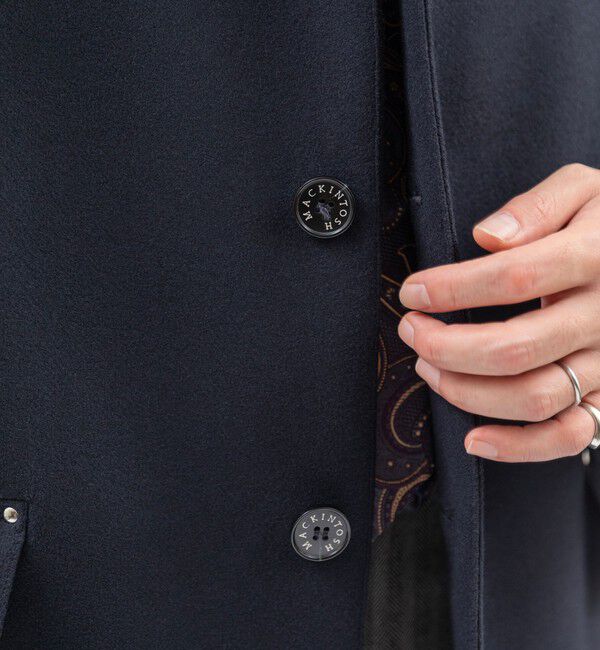 SHIPS「MACKINTOSH: HUMBIE SL メルトン コート」|ピーコート|