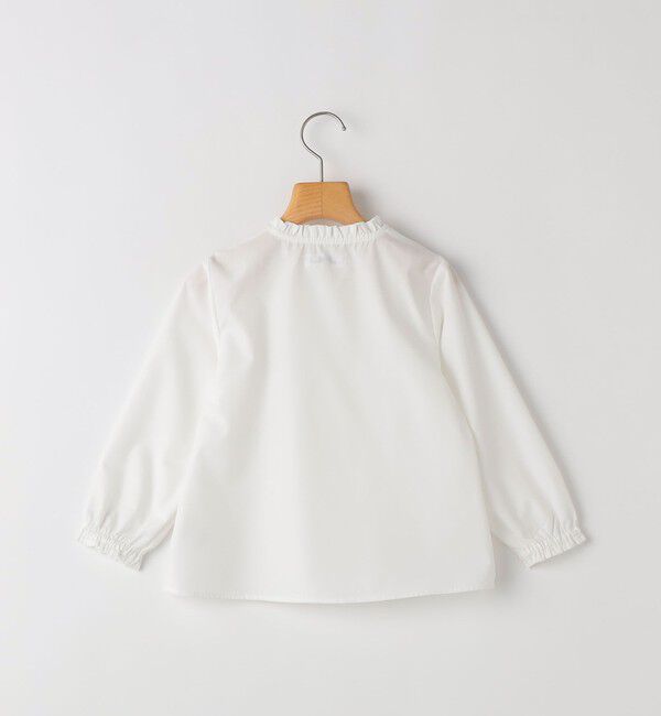 SHIPS KIDS「SHIPS KIDS:110～130cm / セレモニー ボウタイ リボン ブラウス」|シャツ・ブラウス|