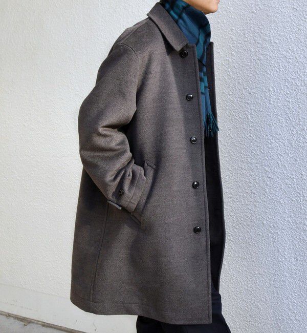 SHIPS any「SHIPS any: ウォーム メルトン ステンカラー コート◇」|ステンカラーコート|