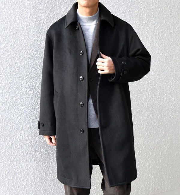 SHIPS any「SHIPS any: ウォーム メルトン ステンカラー コート◇」|ステンカラーコート|
