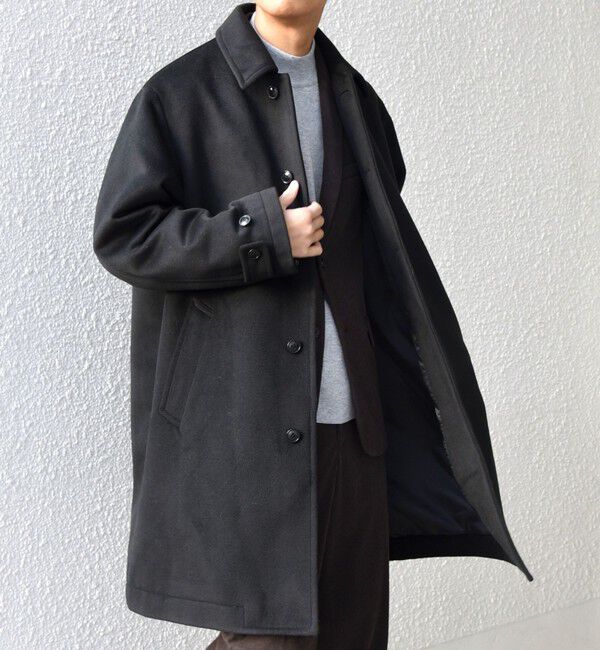 SHIPS any「SHIPS any: ウォーム メルトン ステンカラー コート◇」|ステンカラーコート|