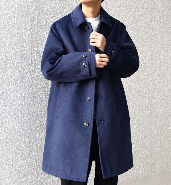 SHIPS any「SHIPS any: ウォーム メルトン ステンカラー コート◇」|ステンカラーコート|