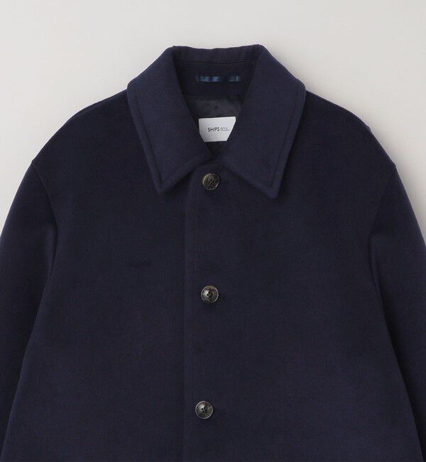 SHIPS any「SHIPS any: ウォーム メルトン ステンカラー コート◇」|ステンカラーコート|