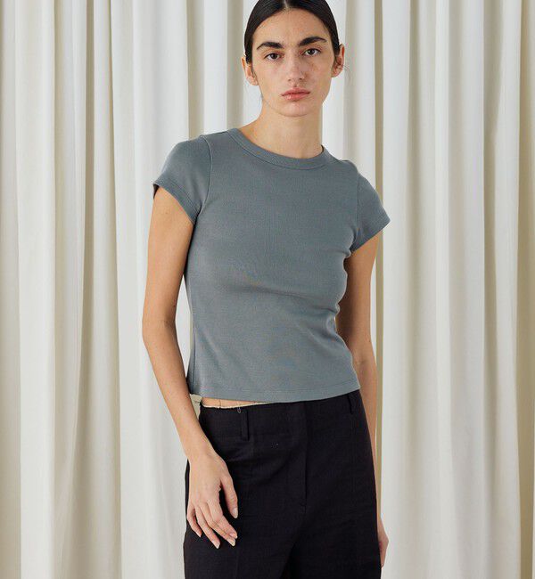 DES PRES「サーキュラーリブ ベビーTシャツ」|Tシャツ・カットソー|