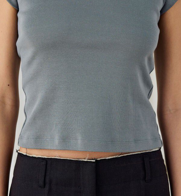 DES PRES「サーキュラーリブ ベビーTシャツ」|Tシャツ・カットソー|