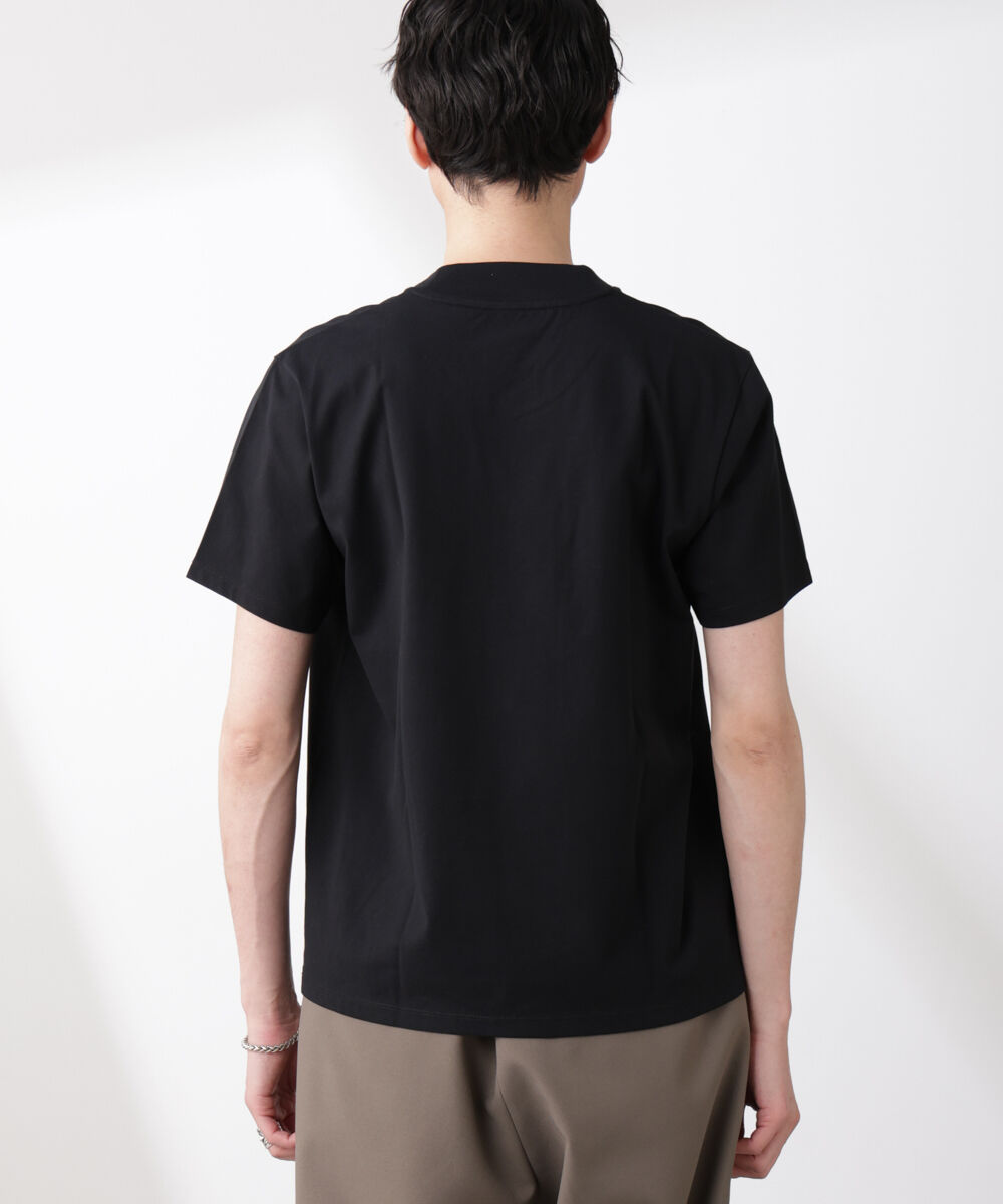 nano･universe「WEB限定/ジャケT(R) Vネック 半袖」|Tシャツ・カットソー|