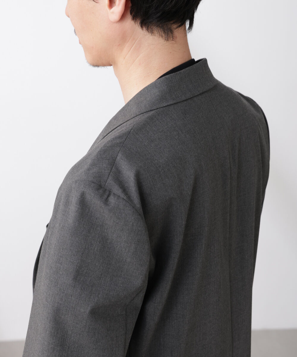 nano･universe「WEB限定/ジャケT(R) Vネック 半袖」|Tシャツ・カットソー|