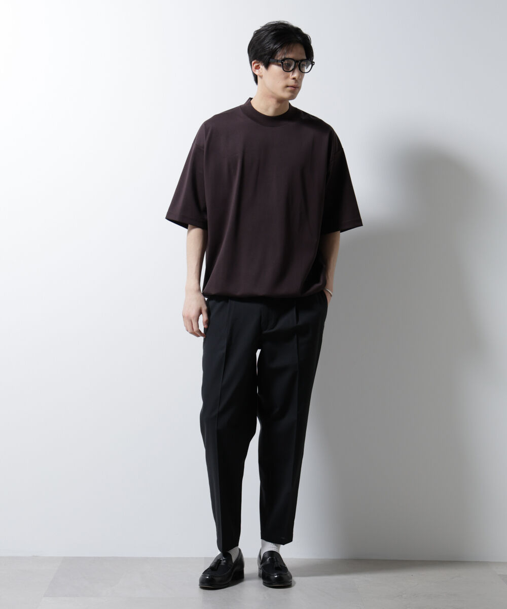 nano･universe「サイドシャーリング リネンパンツ」|チノ|
