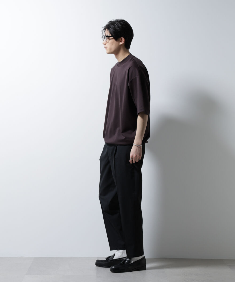 nano･universe「サイドシャーリング リネンパンツ」|チノ|